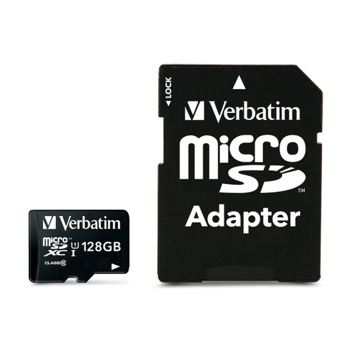 Micro SD Memory Card with Adaptor Verbatim 44085, Verbatim, Computing, Data storage, micro-sd-memory-card-with-adaptor-verbatim-44085, Brand_Verbatim, category-reference-2609, category-reference-2803, category-reference-2813, category-reference-t-19685, category-reference-t-19909, category-reference-t-21355, category-reference-t-25632, computers / components, Condition_NEW, Price_20 - 50, Teleworking, RiotNook