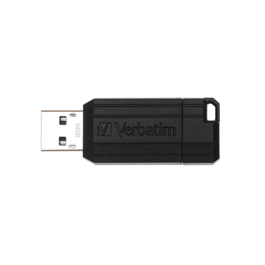 USB stick Verbatim 49065 Black 64 GB, Verbatim, Computing, Data storage, usb-stick-verbatim-49065-black-64-gb, Brand_Verbatim, category-reference-2609, category-reference-2803, category-reference-2817, category-reference-t-19685, category-reference-t-19909, category-reference-t-21355, computers / components, Condition_NEW, Price_20 - 50, Teleworking, RiotNook