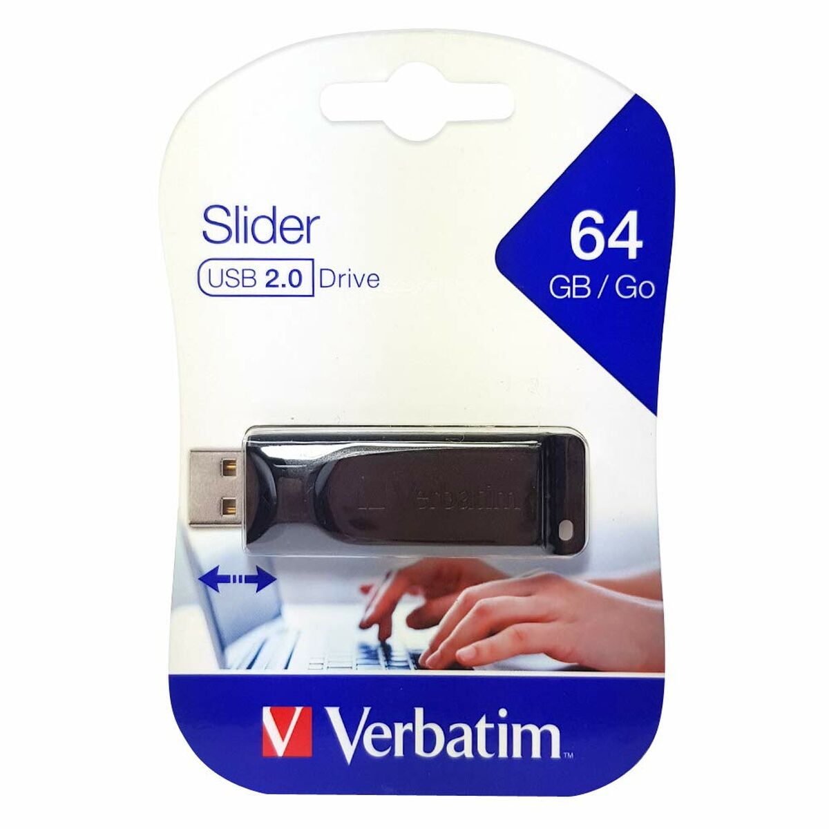 USB stick Verbatim 98698 Black 64 GB, Verbatim, Computing, Data storage, usb-stick-verbatim-98698-black-64-gb, Brand_Verbatim, category-reference-2609, category-reference-2803, category-reference-2817, category-reference-t-19685, category-reference-t-19909, category-reference-t-21355, computers / components, Condition_NEW, Price_20 - 50, Teleworking, RiotNook