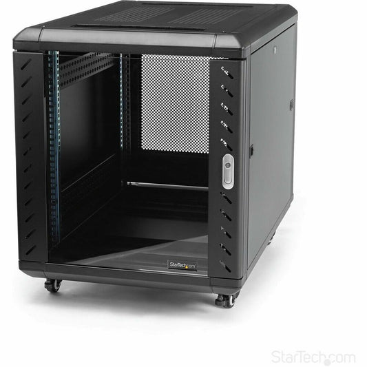 Wall-mounted Rack Cabinet Startech RK1236BKF, Startech, Computing, Accessories, wall-mounted-rack-cabinet-startech-rk1236bkf-1, Brand_Startech, category-reference-2609, category-reference-2803, category-reference-2828, category-reference-t-19685, category-reference-t-19908, category-reference-t-21349, Condition_NEW, furniture, networks/wiring, organisation, Price_600 - 700, Teleworking, RiotNook