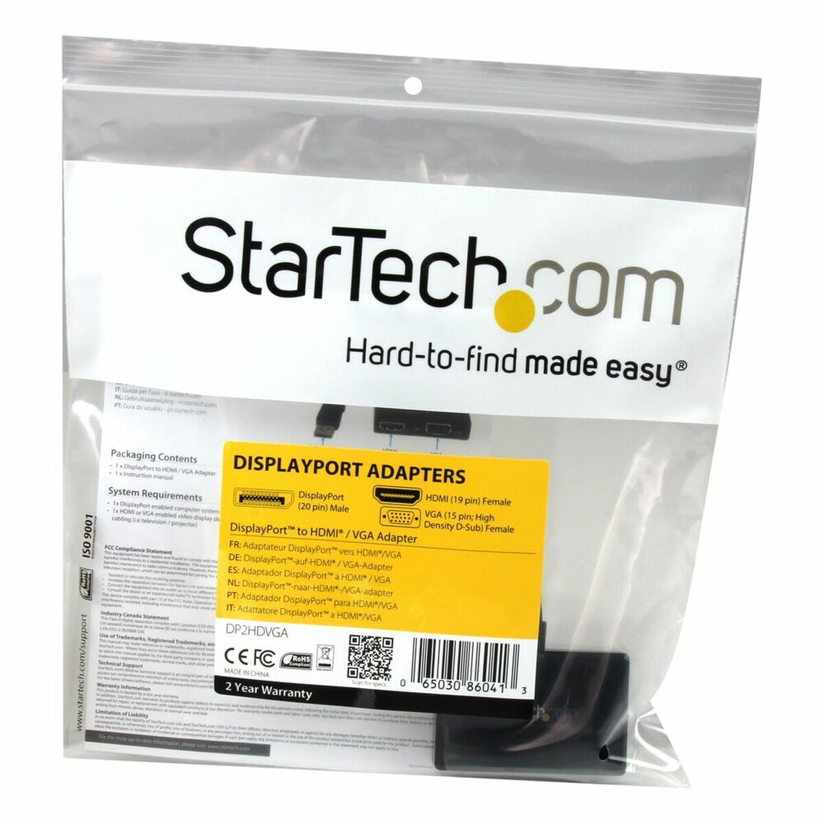 Adaptor Startech DP2HDVGA, Startech, Computing, Accessories, adaptor-startech-dp2hdvga, Brand_Startech, category-reference-2609, category-reference-2803, category-reference-2811, category-reference-t-19685, category-reference-t-19908, category-reference-t-21346, computers / components, Condition_NEW, Price_20 - 50, RiotNook