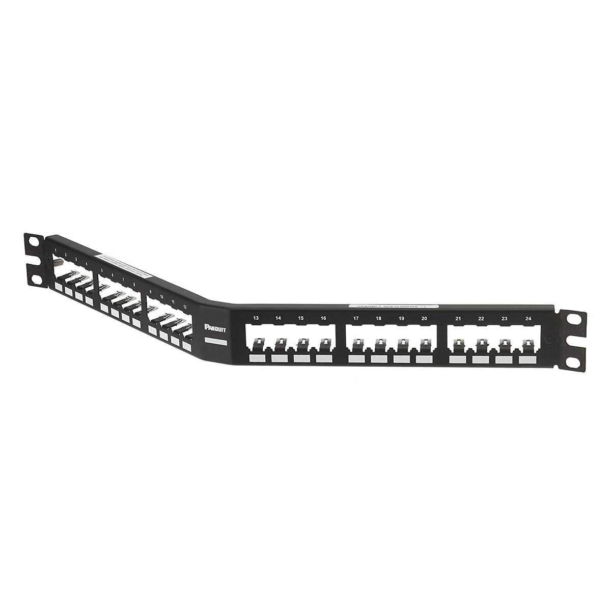 24-port UTP Category 6 Patch Panel Panduit CPA24BLY, Panduit, Computing, Cabling and connectivity, 24-port-utp-category-6-patch-panel-panduit-cpa24bly, Brand_Panduit, category-reference-2609, category-reference-2803, category-reference-2828, category-reference-t-19685, category-reference-t-7066, category-reference-t-7133, Condition_NEW, ferretería, networks/wiring, Price_100 - 200, RiotNook