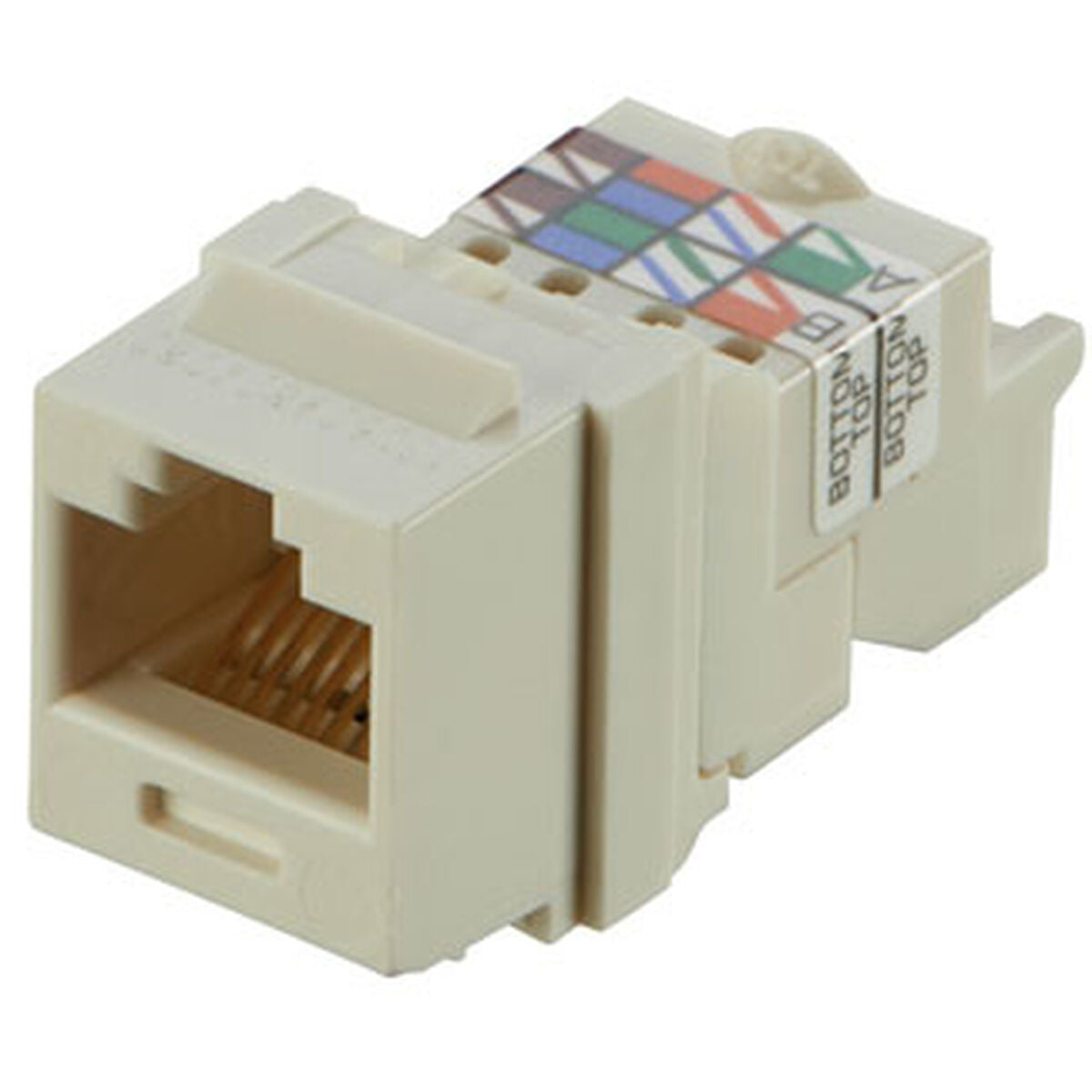 RJ45 Connector Panduit NK6TMIW, Panduit, Computing, Cabling and connectivity, rj45-connector-panduit-nk6tmiw, Brand_Panduit, category-reference-2609, category-reference-2803, category-reference-2828, category-reference-t-19685, category-reference-t-7066, category-reference-t-7133, Condition_NEW, ferretería, networks/wiring, Price_20 - 50, RiotNook