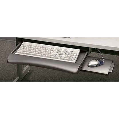Keyboard Fellowes 93804 Graphite, Fellowes, Computing, Accessories, keyboard-fellowes-93804-graphite, Brand_Fellowes, category-reference-2609, category-reference-2642, category-reference-2646, category-reference-t-19685, category-reference-t-19908, category-reference-t-21353, category-reference-t-25628, computers / peripherals, Condition_NEW, office, Price_100 - 200, Teleworking, RiotNook