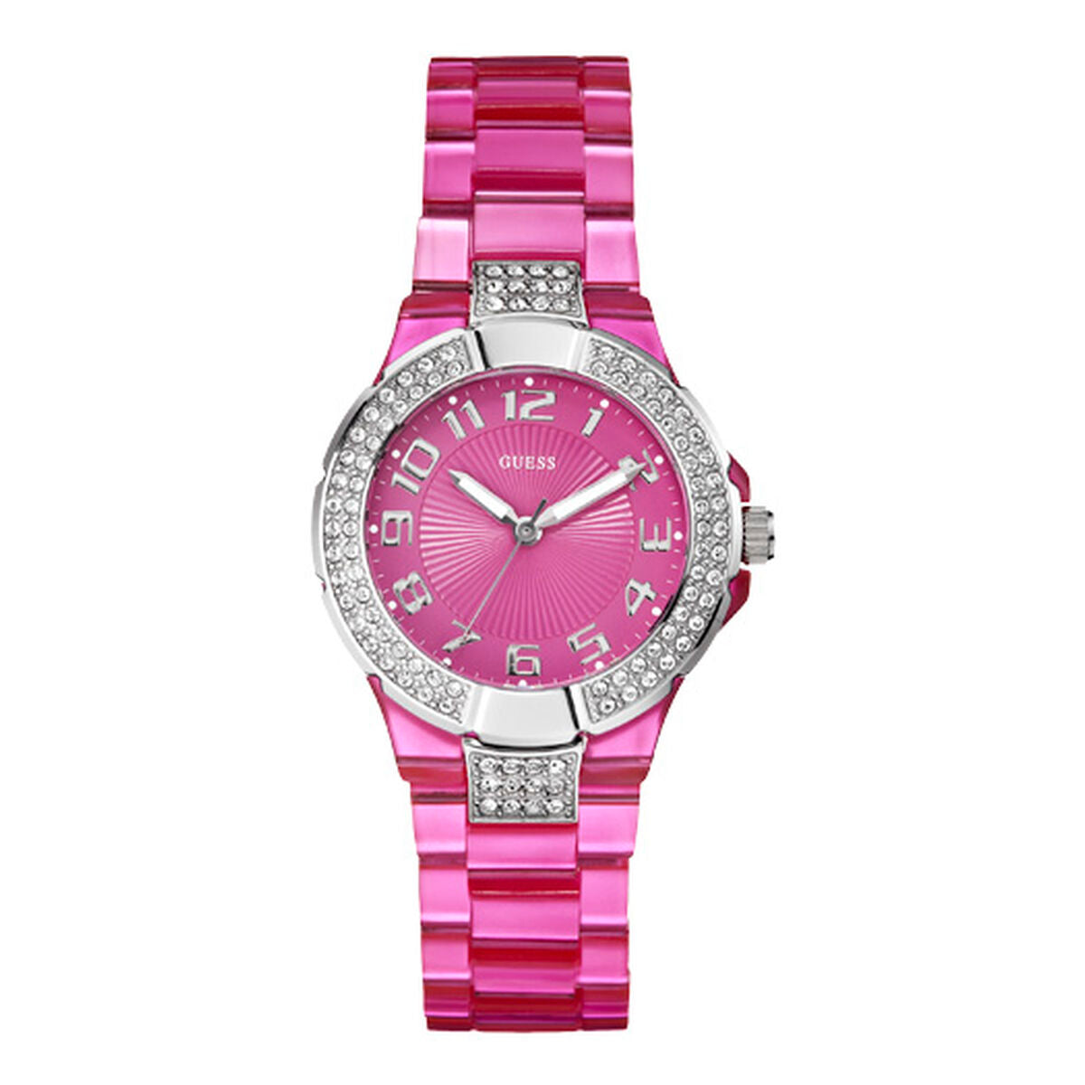 Ladies' Watch Guess W11611L4 (Ø 28 mm), Guess, Watches, Women, ladies-watch-guess-w11611l4-o-28-mm, Brand_Guess, category-reference-2570, category-reference-2635, category-reference-2995, category-reference-t-19667, category-reference-t-19725, category-reference-t-20352, Condition_NEW, fashion, original gifts, Price_50 - 100, RiotNook