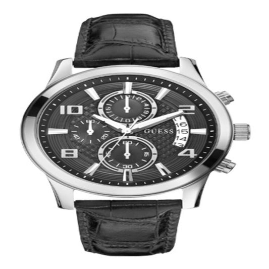 Men's Watch Guess W0076G1 (Ø 43 mm), Guess, Watches, Men, mens-watch-guess-w0076g1-o-43-mm, Brand_Guess, category-reference-2570, category-reference-2635, category-reference-2994, category-reference-t-19667, category-reference-t-19724, Condition_NEW, fashion, ferretería, original gifts, Price_100 - 200, RiotNook