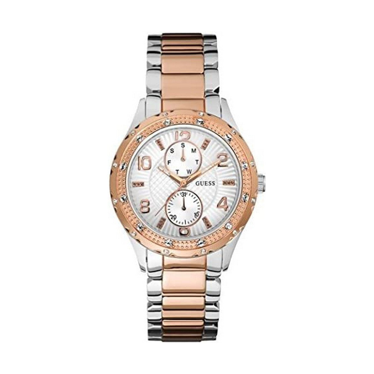 Ladies' Watch Guess W0442L4 (Ø 39 mm), Guess, Watches, Women, ladies-watch-guess-w0442l4-o-39-mm, Brand_Guess, category-reference-2570, category-reference-2635, category-reference-2995, category-reference-t-19667, category-reference-t-19725, Condition_NEW, fashion, original gifts, Price_100 - 200, RiotNook