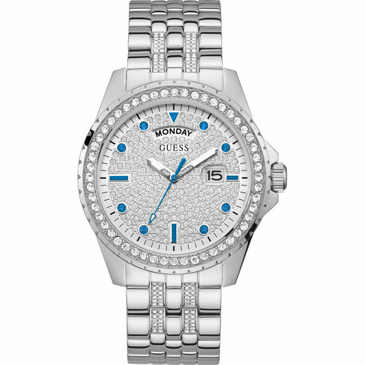 Ladies' Watch Guess GW0218G1 (Ø 44 mm), Guess, Watches, Women, ladies-watch-guess-gw0218g1-o-44-mm, Brand_Guess, category-reference-2570, category-reference-2635, category-reference-2995, category-reference-t-19667, category-reference-t-19725, Condition_NEW, fashion, original gifts, Price_100 - 200, RiotNook
