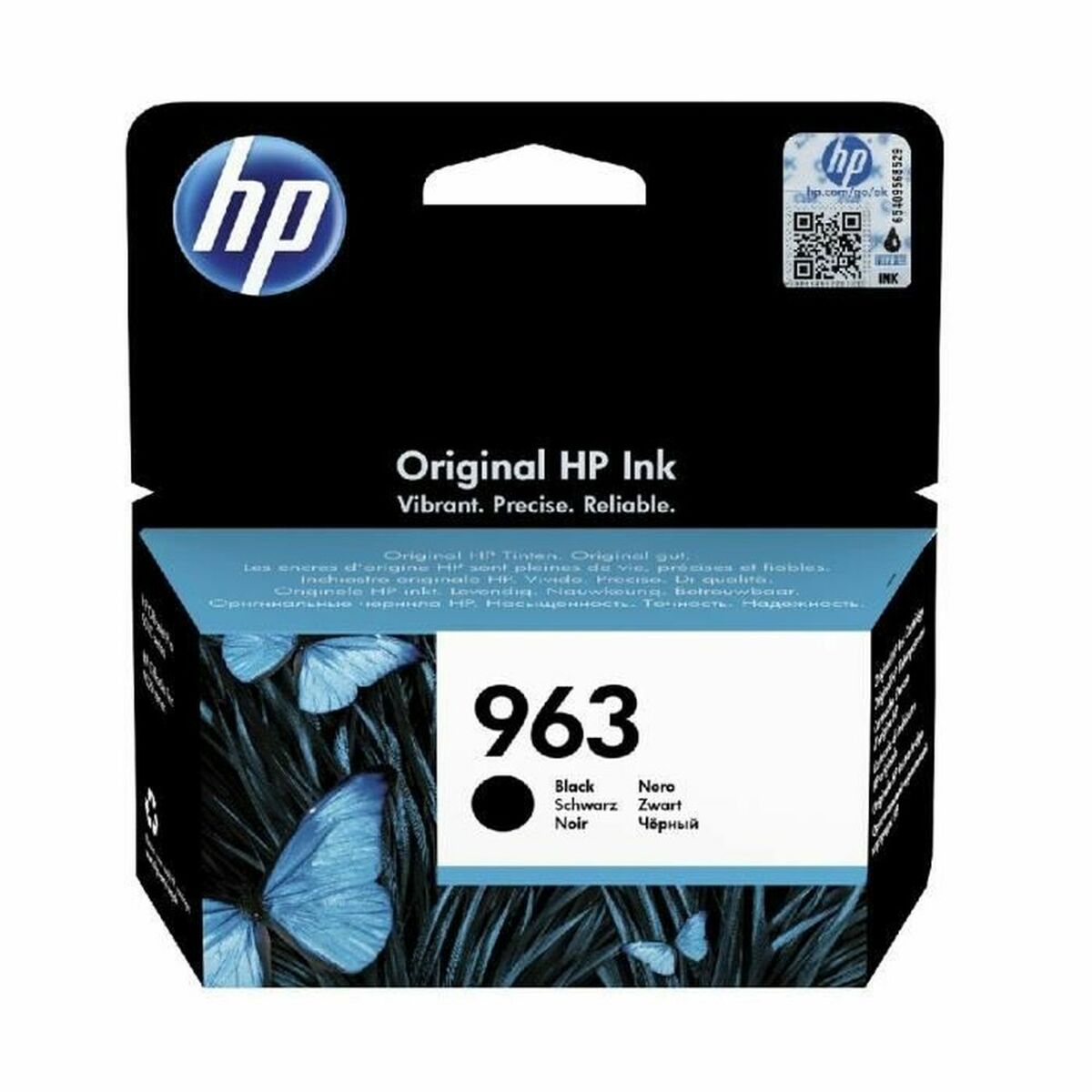 Original Ink Cartridge HP 963 Black, HP, Computing, Printers and accessories, original-ink-cartridge-hp-963-black, Brand_HP, category-reference-2609, category-reference-2642, category-reference-2874, category-reference-t-19685, category-reference-t-19911, category-reference-t-21377, category-reference-t-25688, Condition_NEW, office, Price_50 - 100, Teleworking, RiotNook