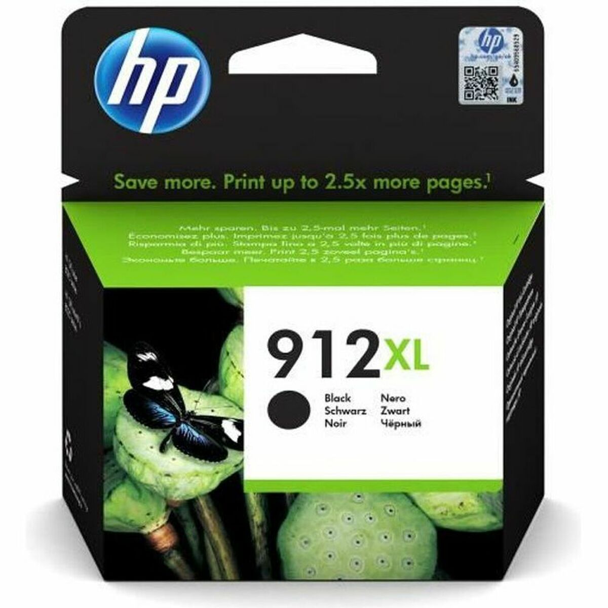 Original Ink Cartridge HP 912XL Black, HP, Computing, Printers and accessories, original-ink-cartridge-hp-912xl-black, Brand_HP, category-reference-2609, category-reference-2642, category-reference-2874, category-reference-t-19685, category-reference-t-19911, category-reference-t-21377, category-reference-t-25688, Condition_NEW, office, Price_50 - 100, Teleworking, RiotNook