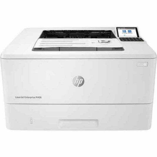 Laser Printer HP M406dn White, HP, Computing, Printers and accessories, laser-printer-hp-m406dn-white, Brand_HP, category-reference-2609, category-reference-2642, category-reference-2645, category-reference-t-19685, category-reference-t-19911, category-reference-t-21378, category-reference-t-25690, computers / peripherals, Condition_NEW, office, Price_300 - 400, Teleworking, RiotNook