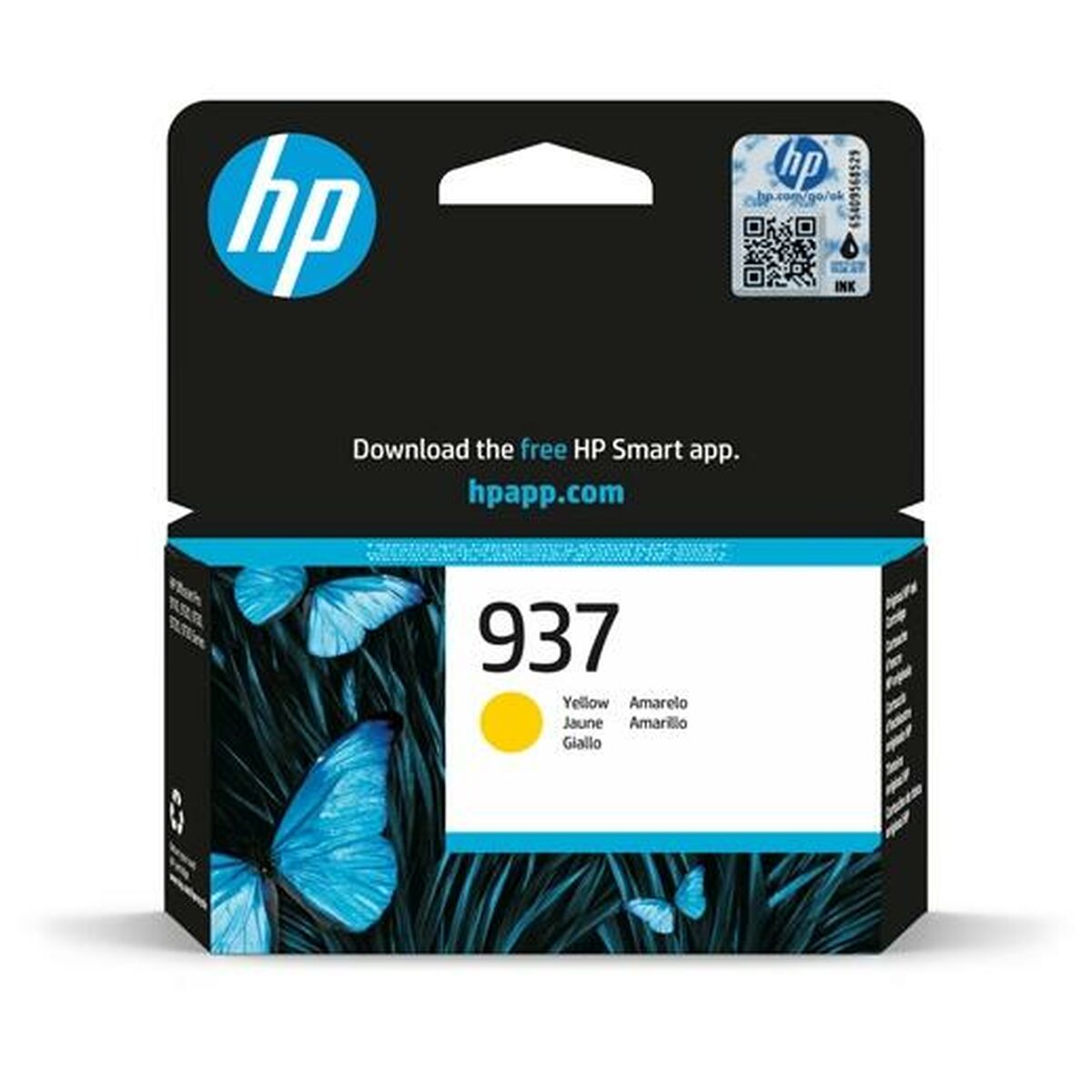 Original Ink Cartridge HP 4S6W4N Yellow, HP, Computing, Printers and accessories, original-ink-cartridge-hp-4s6w4n-yellow, Brand_HP, category-reference-2609, category-reference-2642, category-reference-2874, category-reference-t-19685, category-reference-t-19911, category-reference-t-21377, category-reference-t-25688, category-reference-t-29848, Condition_NEW, office, Price_20 - 50, Teleworking, RiotNook