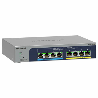 Switch Netgear MS108TUP-100EUS, Netgear, Computing, Network devices, switch-netgear-ms108tup-100eus, Brand_Netgear, category-reference-2609, category-reference-2803, category-reference-2827, category-reference-t-19685, category-reference-t-19914, category-reference-t-21367, Condition_NEW, networks/wiring, Price_500 - 600, Teleworking, RiotNook