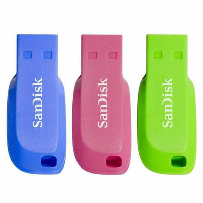 USB stick SanDisk Cruzer Blade 3x 32GB 32 GB, SanDisk, Computing, Data storage, usb-stick-sandisk-cruzer-blade-3x-32gb-32-gb, Brand_SanDisk, category-reference-2609, category-reference-2803, category-reference-2817, category-reference-t-19685, category-reference-t-19909, category-reference-t-21355, category-reference-t-25636, computers / components, Condition_NEW, Price_20 - 50, Teleworking, RiotNook