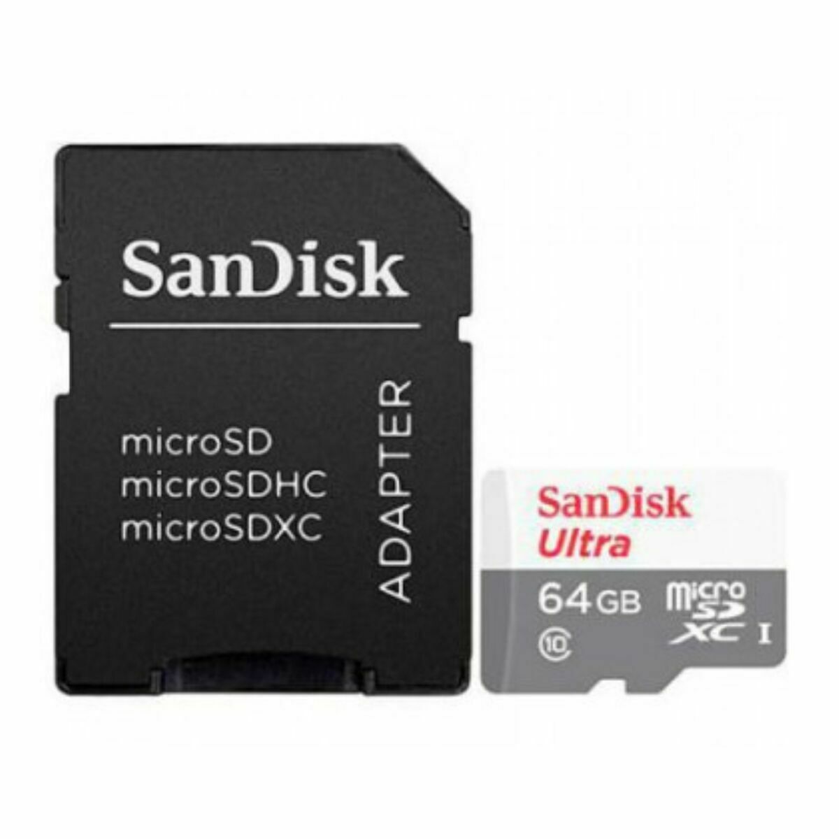 SDXC Memory Card SanDisk 64GB Ultra microSDXC 64 GB, SanDisk, Computing, Data storage, sdxc-memory-card-sandisk-64gb-ultra-microsdxc-64-gb, Brand_SanDisk, category-reference-2609, category-reference-2803, category-reference-2813, category-reference-t-19685, category-reference-t-19909, category-reference-t-21355, category-reference-t-25632, category-reference-t-29820, computers / components, Condition_NEW, Price_20 - 50, Teleworking, RiotNook