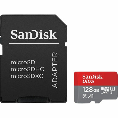 Micro SD Memory Card with Adaptor SanDisk Ultra, SanDisk, Computing, Data storage, micro-sd-memory-card-with-adaptor-sandisk-ultra, Brand_SanDisk, category-reference-2609, category-reference-2803, category-reference-2813, category-reference-t-19685, category-reference-t-19909, category-reference-t-21355, category-reference-t-25632, computers / components, Condition_NEW, Price_20 - 50, Teleworking, RiotNook
