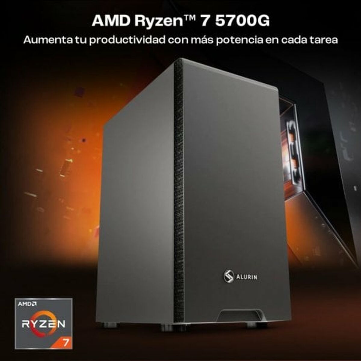 Desktop PC PcCom Work AMD Ryzen 7 5700G 16 GB RAM 500 GB SSD, PcCom, Computing, Desktops, desktop-pc-pccom-work-amd-ryzen-7-5700g-16-gb-ram-500-gb-ssd, :AMD Ryzen 7, :CPU, :RAM 16 GB, Brand_PcCom, category-reference-2609, category-reference-2791, category-reference-2792, category-reference-t-19685, category-reference-t-19903, category-reference-t-21381, computers / components, Condition_NEW, office, Price_+ 1000, Teleworking, RiotNook