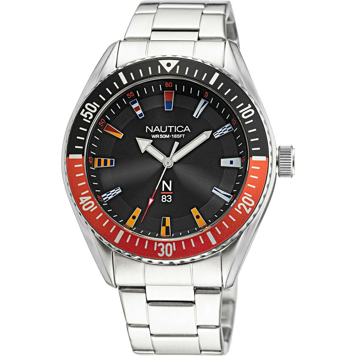 Men's Watch Nautica NAPFWF017 (Ø 44 mm), Nautica, Watches, Men, mens-watch-nautica-napfwf017-o-44-mm, Brand_Nautica, category-reference-2570, category-reference-2635, category-reference-2994, category-reference-2996, category-reference-t-19667, category-reference-t-19724, category-reference-t-20349, Condition_NEW, fashion, original gifts, Price_50 - 100, RiotNook