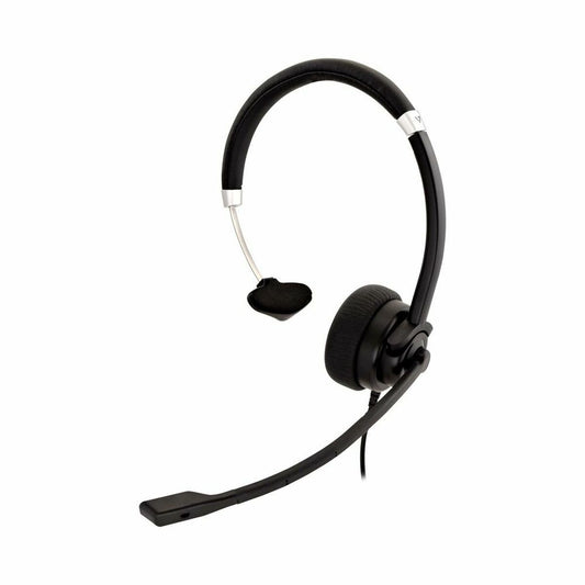 Headphones with Microphone V7 HA401 Black, V7, Electronics, Mobile communication and accessories, headphones-with-microphone-v7-ha401-black, :Wireless Headphones, Brand_V7, category-reference-2609, category-reference-2642, category-reference-2847, category-reference-t-19653, category-reference-t-21312, category-reference-t-4036, category-reference-t-4037, computers / peripherals, Condition_NEW, entertainment, gadget, music, office, Price_20 - 50, Teleworking, RiotNook