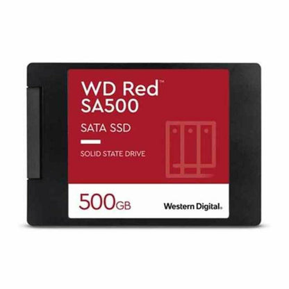 Hard Drive SSD Western Digital Red SA500 2,5" 500 GB SSD, Western Digital, Computing, Data storage, hard-drive-ssd-western-digital-red-sa500-2-5-500-gb-ssd, Brand_Western Digital, category-reference-2609, category-reference-2803, category-reference-2806, category-reference-t-19685, category-reference-t-19909, category-reference-t-21357, category-reference-t-25638, computers / components, Condition_NEW, Price_50 - 100, Teleworking, RiotNook