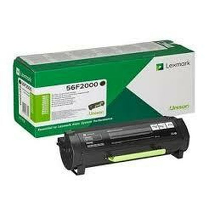 Toner Lexmark 56F2000 Black, Lexmark, Computing, Printers and accessories, toner-lexmark-56f2000-black, Brand_Lexmark, category-reference-2609, category-reference-2642, category-reference-2876, category-reference-t-19685, category-reference-t-19911, category-reference-t-21377, category-reference-t-25688, Condition_NEW, office, Price_200 - 300, RiotNook