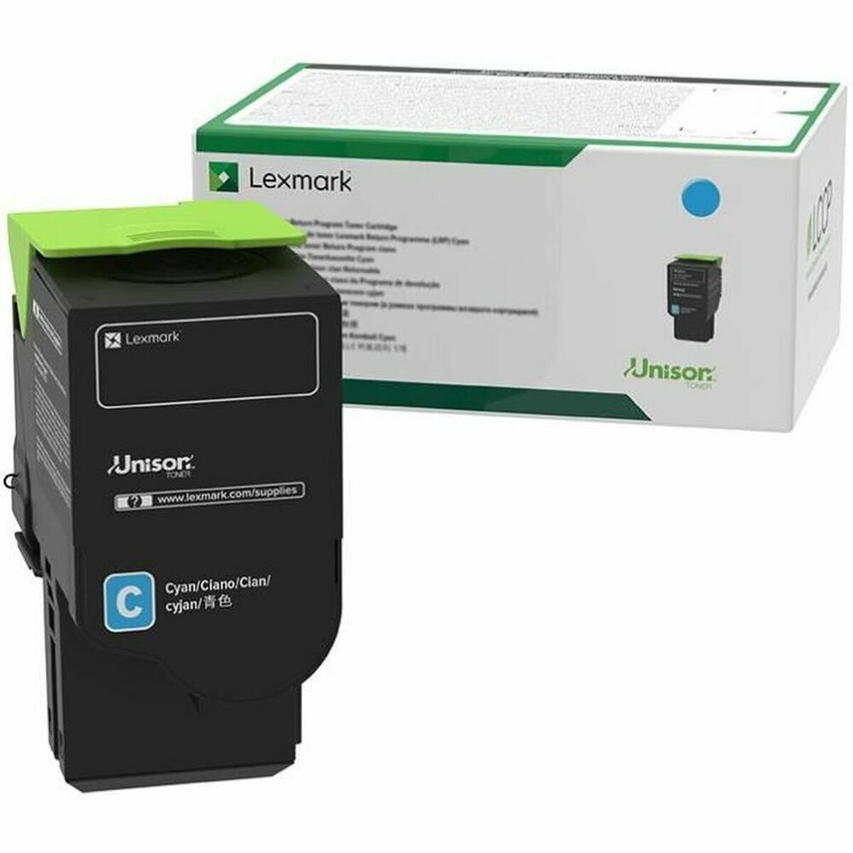 Toner Lexmark C2320C0 Cyan, Lexmark, Computing, Printers and accessories, toner-lexmark-c2320c0-cyan, Brand_Lexmark, category-reference-2609, category-reference-2642, category-reference-2876, category-reference-t-19685, category-reference-t-19911, category-reference-t-21377, category-reference-t-25688, Condition_NEW, office, Price_50 - 100, RiotNook