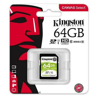 SD Memory Card Kingston SDS2 100 MB/s exFAT, Kingston, Computing, Data storage, sd-memory-card-kingston-sds2-100-mb-s-exfat, :128 GB, :32 GB, :64 GB, Brand_Kingston, Capacity_128 GB, Capacity_32 GB, Capacity_64 GB, category-reference-2609, category-reference-2803, category-reference-2813, category-reference-t-19685, category-reference-t-19909, category-reference-t-21355, category-reference-t-25632, computers / components, Condition_NEW, Price_20 - 50, Teleworking, RiotNook