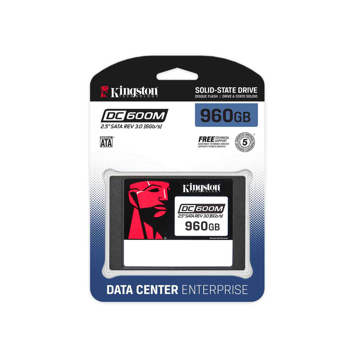 Hard Drive Kingston SEDC600M/960G TLC 3D NAND 960 GB SSD, Kingston, Computing, Data storage, hard-drive-kingston-sedc600m-960g-tlc-3d-nand-960-gb-ssd, Brand_Kingston, category-reference-2609, category-reference-2803, category-reference-2806, category-reference-t-19685, category-reference-t-19909, category-reference-t-21357, computers / components, Condition_NEW, Price_100 - 200, Teleworking, RiotNook