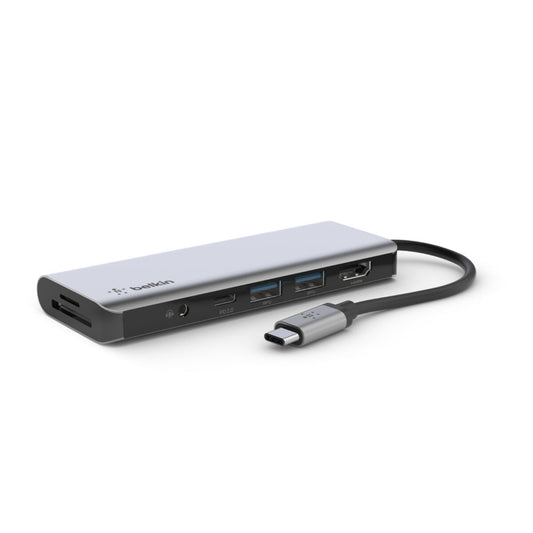 USB Hub Belkin AVC009btSGY, Belkin, Computing, Accessories, usb-hub-belkin-avc009btsgy, Brand_Belkin, category-reference-2609, category-reference-2803, category-reference-2829, category-reference-t-19685, category-reference-t-19908, Condition_NEW, networks/wiring, Price_50 - 100, Teleworking, RiotNook