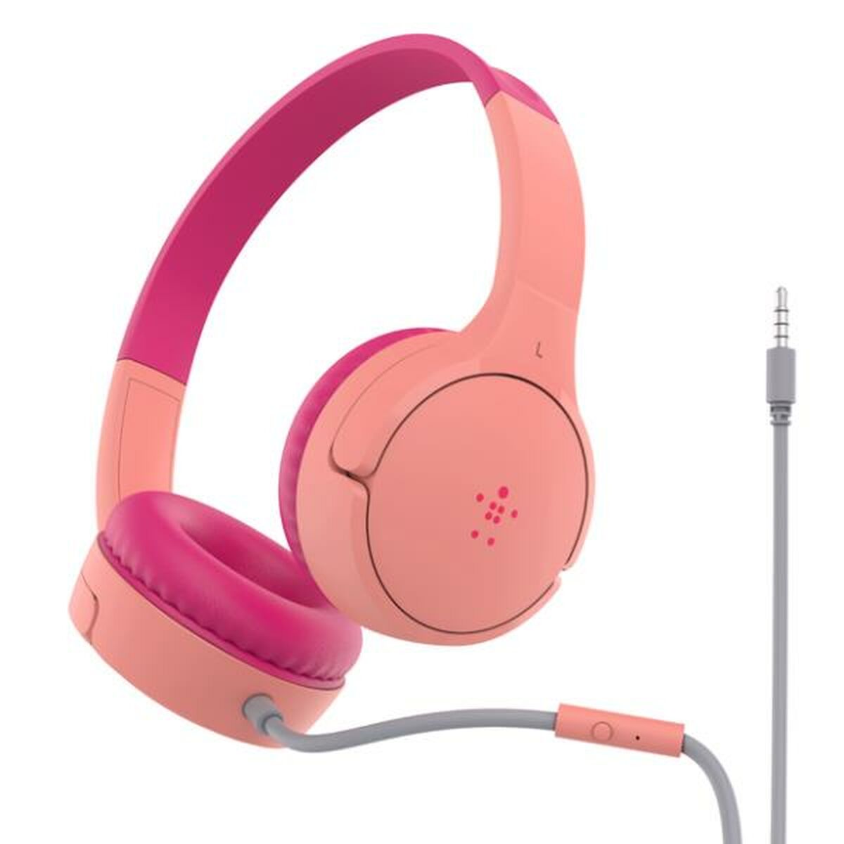 Headphones Belkin AUD004BTPK Fuchsia, Belkin, Electronics, Mobile communication and accessories, headphones-belkin-aud004btpk-fuchsia, Brand_Belkin, category-reference-2609, category-reference-2642, category-reference-2847, category-reference-t-19653, category-reference-t-21312, category-reference-t-4036, category-reference-t-4037, computers / peripherals, Condition_NEW, entertainment, music, office, Price_20 - 50, telephones & tablets, Teleworking, RiotNook