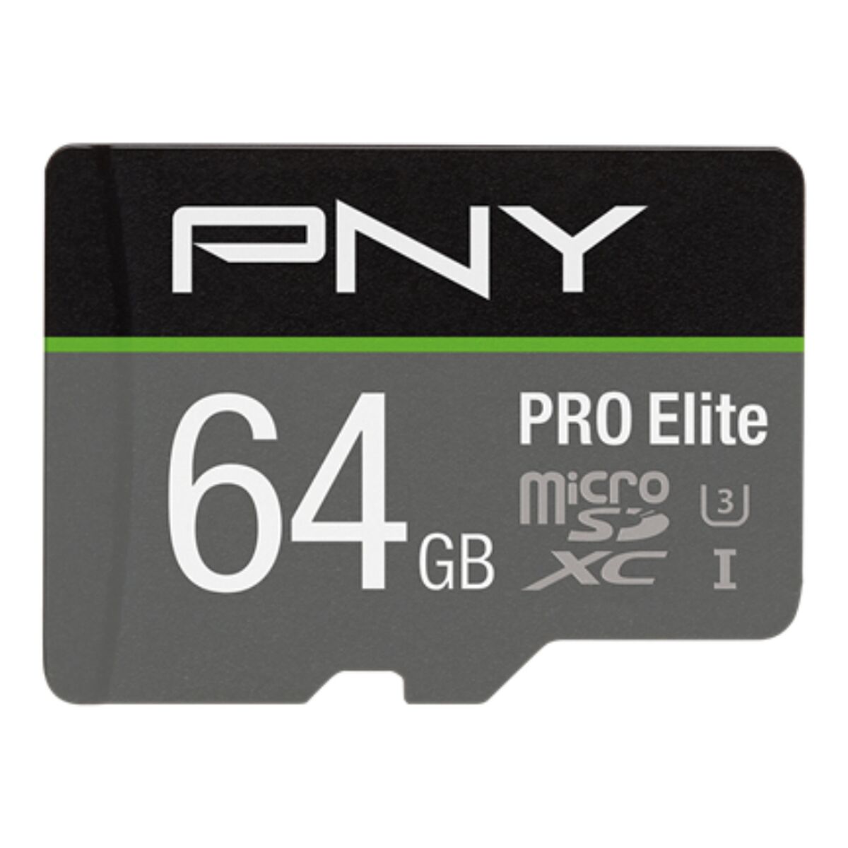 Micro SD Memory Card with Adaptor PNY P-SDU64GV31100PRO-GE Pro Elite C10 64 GB, PNY, Computing, Data storage, micro-sd-memory-card-with-adaptor-pny-p-sdu64gv31100pro-ge-pro-elite-c10-64-gb, Brand_PNY, category-reference-2609, category-reference-2803, category-reference-2813, category-reference-t-19685, category-reference-t-19909, category-reference-t-21355, category-reference-t-25632, category-reference-t-29820, computers / components, Condition_NEW, Price_20 - 50, Teleworking, RiotNook
