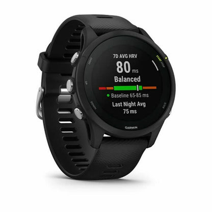 Smartwatch GARMIN Forerunner 255 Black 1,3" Ø 46 mm, GARMIN, Electronics, smartwatch-garmin-forerunner-255-black-1-3-o-46-mm, Brand_GARMIN, category-reference-2609, category-reference-2617, category-reference-2634, category-reference-t-19653, category-reference-t-4082, Condition_NEW, original gifts, Price_300 - 400, telephones & tablets, Teleworking, wifi y bluetooth, RiotNook