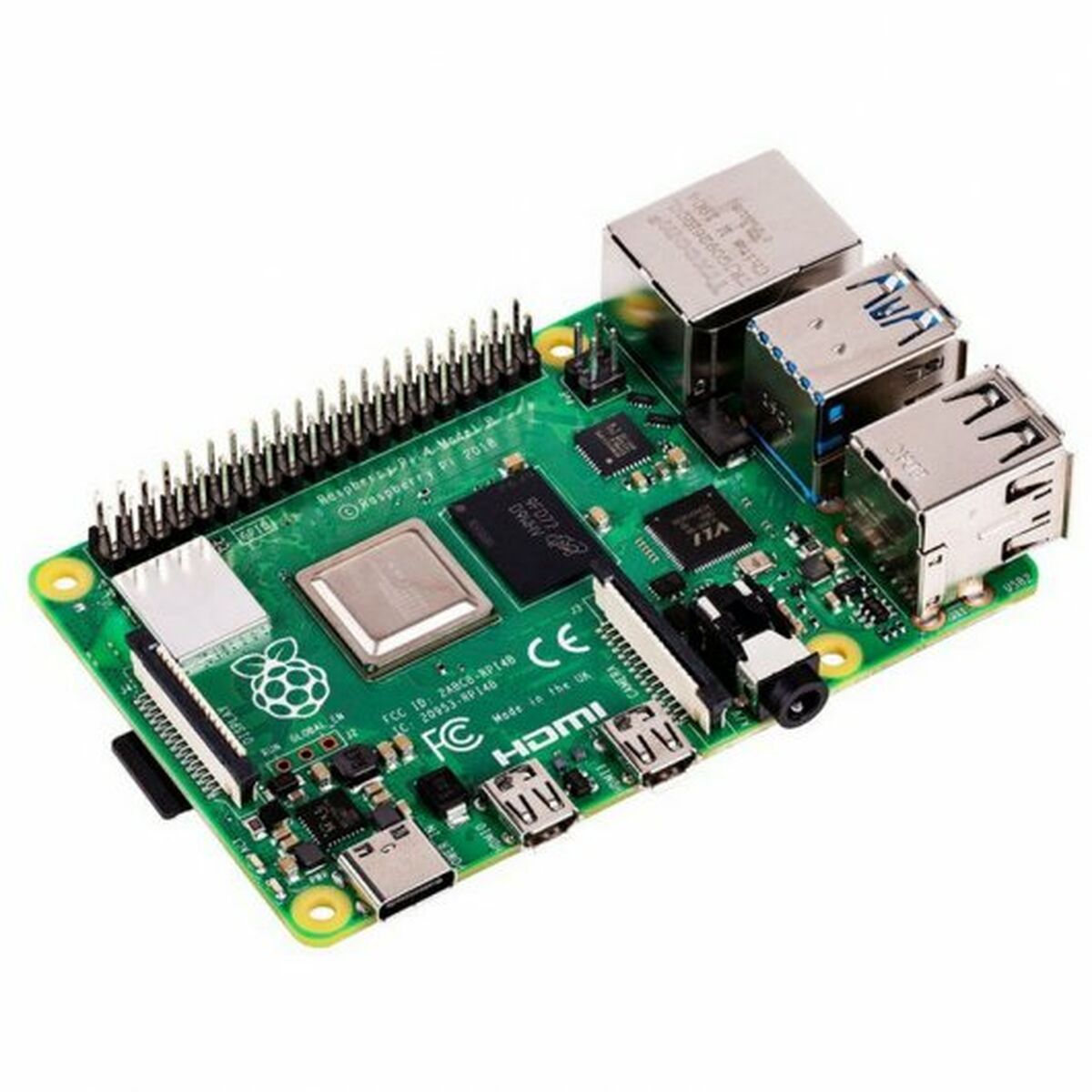 Motherboard RASPBERRY PI SC15184 2 GB RAM, RASPBERRY PI, Computing, Components, motherboard-raspberry-sc15184-2-gb-ram, Brand_RASPBERRY PI, category-reference-2609, category-reference-2803, category-reference-2804, category-reference-t-19685, category-reference-t-19912, category-reference-t-21360, category-reference-t-25660, computers / components, Condition_NEW, Price_100 - 200, Teleworking, RiotNook