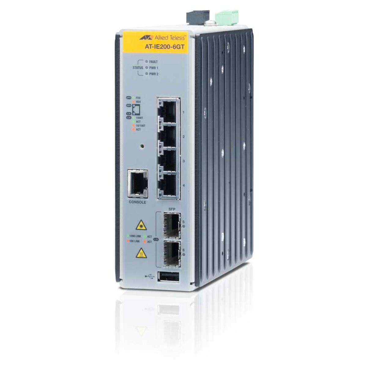 Switch Allied Telesis AT-IE200-6GT-80, Allied Telesis, Computing, Network devices, switch-allied-telesis-at-ie200-6gt-80, Brand_Allied Telesis, category-reference-2609, category-reference-2803, category-reference-2827, category-reference-t-19685, category-reference-t-19914, Condition_NEW, networks/wiring, Price_700 - 800, Teleworking, RiotNook