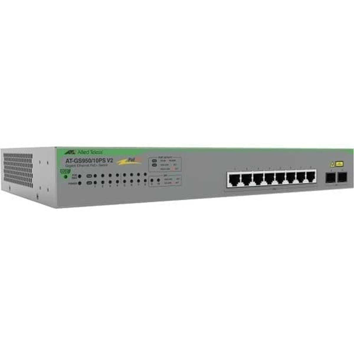 Switch Allied Telesis AT-GS950/10PSV2-50, Allied Telesis, Computing, Network devices, switch-allied-telesis-at-gs950-10psv2-50, Brand_Allied Telesis, category-reference-2609, category-reference-2803, category-reference-2827, category-reference-t-19685, category-reference-t-19914, Condition_NEW, networks/wiring, Price_400 - 500, Teleworking, RiotNook