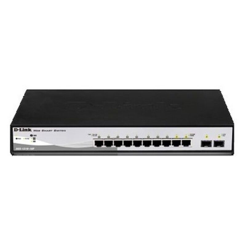 Desktop Switch D-Link DGS-1210-10P         10 Puertos RJ45, D-Link, Computing, Network devices, desktop-switch-d-link-dgs-1210-10p-10-puertos-rj45, Brand_D-Link, category-reference-2609, category-reference-2803, category-reference-2827, category-reference-t-19685, category-reference-t-19914, Condition_NEW, hot deals, networks/wiring, Price_100 - 200, RiotNook