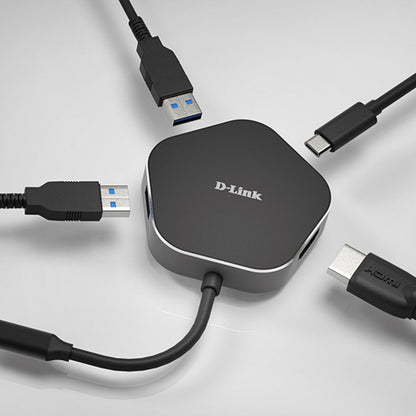 3-Port USB Hub D-Link DUB-M420 Black/Grey Black/Silver 60 W, D-Link, Computing, Accessories, 3-port-usb-hub-d-link-dub-m420-black-grey-black-silver-60-w, Brand_D-Link, category-reference-2609, category-reference-2803, category-reference-2829, category-reference-t-19685, category-reference-t-19908, Condition_NEW, networks/wiring, Price_50 - 100, Teleworking, RiotNook