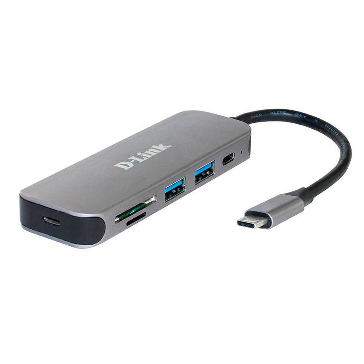 USB Hub D-Link DUB-2325 Grey, D-Link, Computing, Accessories, usb-hub-d-link-dub-2325-grey, Brand_D-Link, category-reference-2609, category-reference-2803, category-reference-2829, category-reference-t-19685, category-reference-t-19908, Condition_NEW, networks/wiring, Price_50 - 100, Teleworking, RiotNook