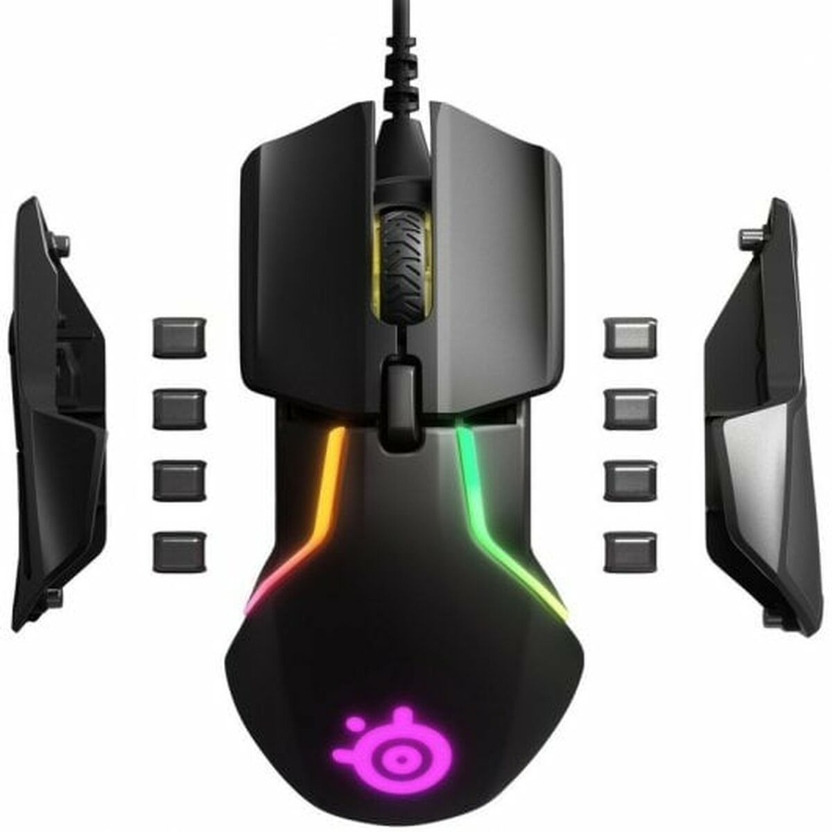 Mouse SteelSeries Rival 600 Black, SteelSeries, Computing, Accessories, mouse-steelseries-rival-600-black, :Gaming, Brand_SteelSeries, category-reference-2609, category-reference-2642, category-reference-2656, category-reference-t-19685, category-reference-t-19908, category-reference-t-21353, category-reference-t-25626, computers / peripherals, Condition_NEW, office, Price_50 - 100, Teleworking, RiotNook