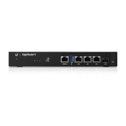 Router UBIQUITI ER-4 1000 Mbps Black, UBIQUITI, Computing, Network devices, router-ubiquiti-er-4-1000-mbps-black, Brand_UBIQUITI, category-reference-2609, category-reference-2803, category-reference-2826, category-reference-t-19685, category-reference-t-19914, category-reference-t-21371, Condition_NEW, networks/wiring, Price_200 - 300, Teleworking, RiotNook