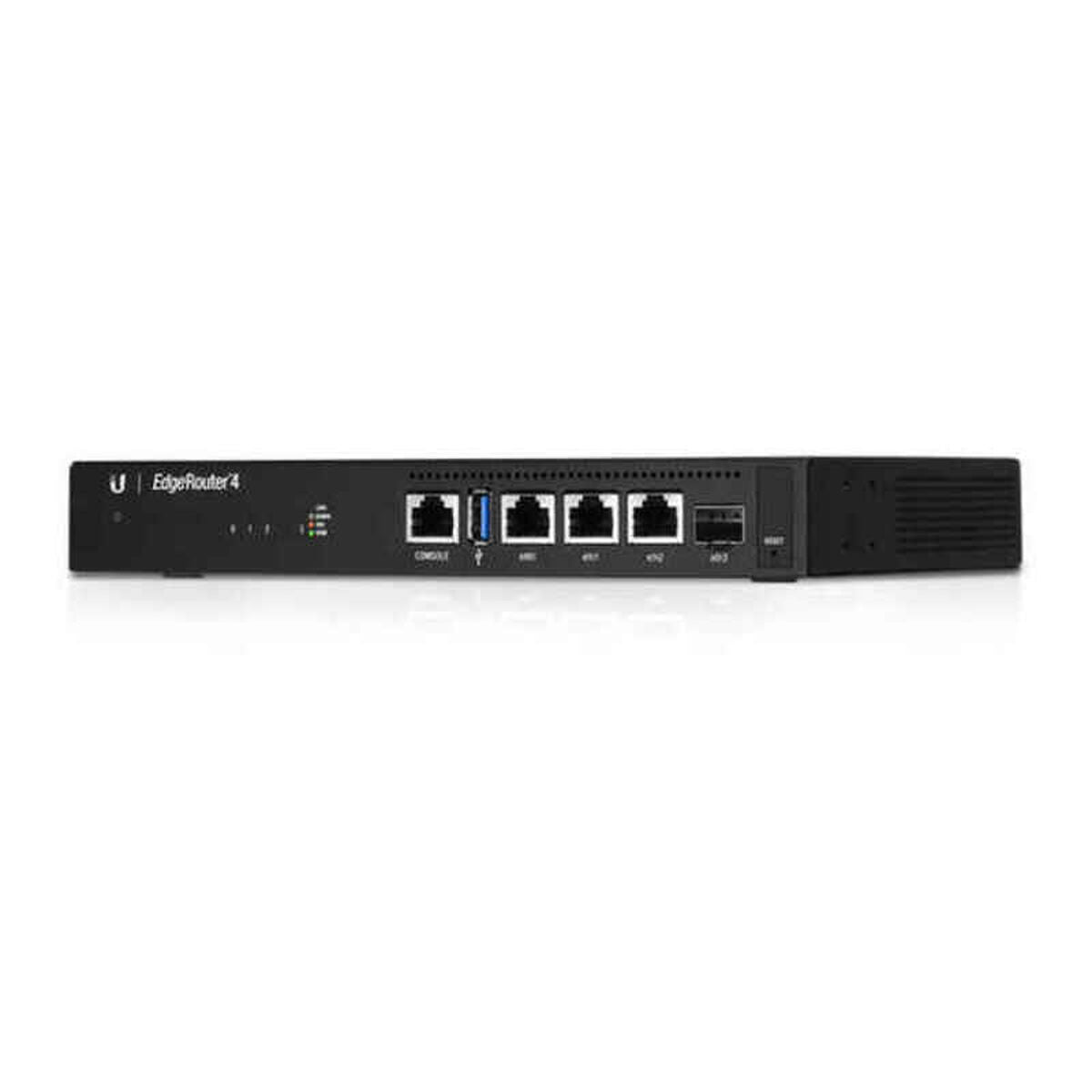 Router UBIQUITI ER-4 1000 Mbps Black, UBIQUITI, Computing, Network devices, router-ubiquiti-er-4-1000-mbps-black, Brand_UBIQUITI, category-reference-2609, category-reference-2803, category-reference-2826, category-reference-t-19685, category-reference-t-19914, category-reference-t-21371, Condition_NEW, networks/wiring, Price_200 - 300, Teleworking, RiotNook