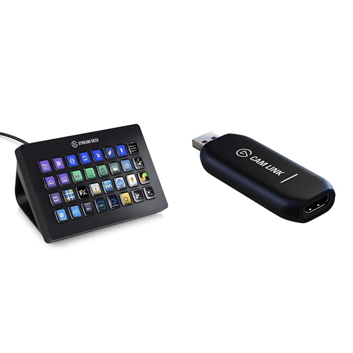 Keyboard Elgato Stream Deck XL Black, Elgato, Computing, Accessories, keyboard-elgato-stream-deck-xl-black, :RN CREATE, Brand_Elgato, category-reference-2609, category-reference-2642, category-reference-2646, category-reference-t-19685, category-reference-t-19908, category-reference-t-21353, category-reference-t-25628, computers / peripherals, Condition_NEW, office, Price_200 - 300, Teleworking, RiotNook