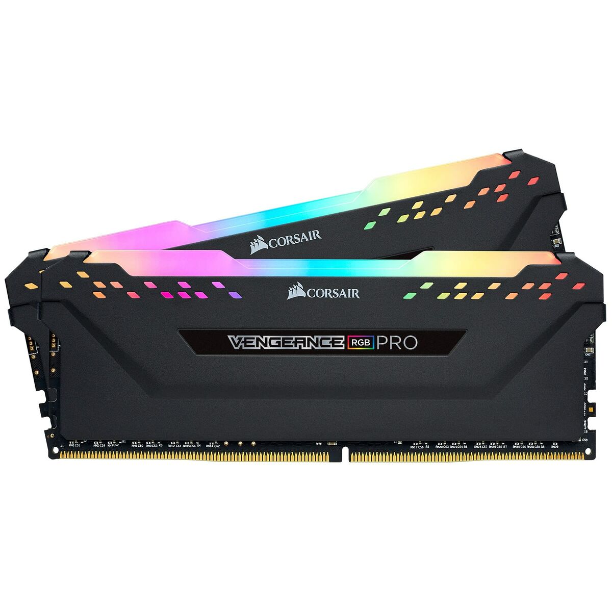 RAM Memory Corsair RGB PRO 3200 MHz CL38 CL16 32 GB, Corsair, Computing, Components, ram-memory-corsair-rgb-pro-3200-mhz-cl38-cl16-32-gb, Brand_Corsair, category-reference-2609, category-reference-2803, category-reference-2807, category-reference-t-19685, category-reference-t-19912, category-reference-t-21360, computers / components, Condition_NEW, Price_100 - 200, Teleworking, RiotNook