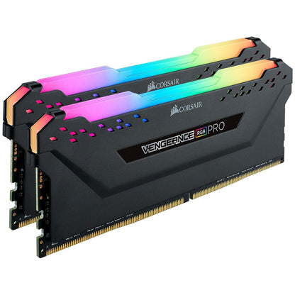 RAM Memory Corsair RGB PRO 3200 MHz CL38 CL16 32 GB, Corsair, Computing, Components, ram-memory-corsair-rgb-pro-3200-mhz-cl38-cl16-32-gb, Brand_Corsair, category-reference-2609, category-reference-2803, category-reference-2807, category-reference-t-19685, category-reference-t-19912, category-reference-t-21360, computers / components, Condition_NEW, Price_100 - 200, Teleworking, RiotNook