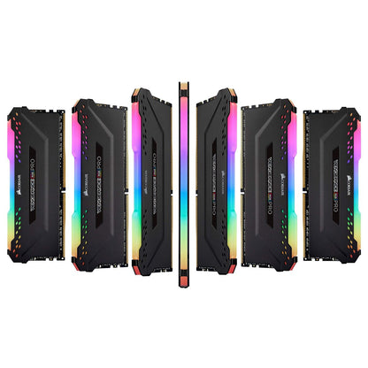 RAM Memory Corsair RGB PRO 3200 MHz CL38 CL16 32 GB, Corsair, Computing, Components, ram-memory-corsair-rgb-pro-3200-mhz-cl38-cl16-32-gb, Brand_Corsair, category-reference-2609, category-reference-2803, category-reference-2807, category-reference-t-19685, category-reference-t-19912, category-reference-t-21360, computers / components, Condition_NEW, Price_100 - 200, Teleworking, RiotNook