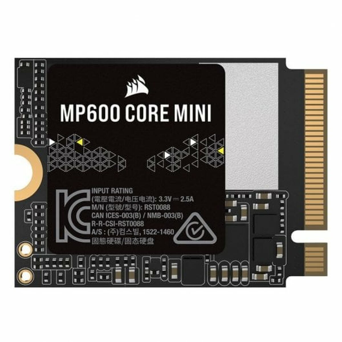 Hard Drive Corsair Force MP600 CORE MINI 1 TB SSD, Corsair, Computing, Data storage, hard-drive-corsair-force-mp600-core-mini-1-tb-ssd, Brand_Corsair, category-reference-2609, category-reference-2803, category-reference-2806, category-reference-t-19685, category-reference-t-19909, category-reference-t-21357, category-reference-t-25639, computers / components, Condition_NEW, Price_100 - 200, Teleworking, RiotNook