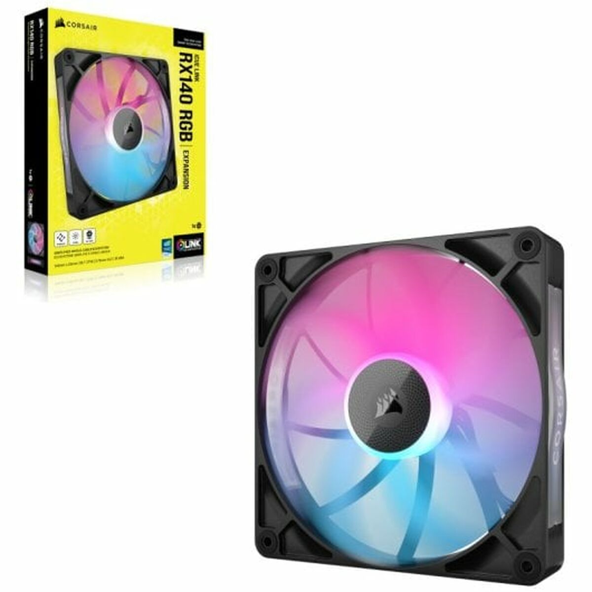 CPU Fan Corsair, Corsair, Computing, Components, cpu-fan-corsair-3, Brand_Corsair, category-reference-2609, category-reference-2803, category-reference-2815, category-reference-t-19685, category-reference-t-19912, category-reference-t-21360, category-reference-t-25668, category-reference-t-29842, computers / components, Condition_NEW, Price_50 - 100, Teleworking, RiotNook