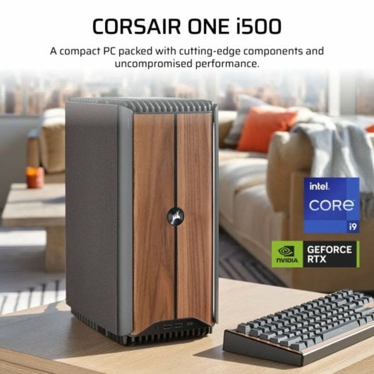 Desktop PC Corsair  ONE i500 Wood 32 GB RAM 2 TB SSD NVIDIA GeForce RTX 4080, Corsair, Computing, Desktops, desktop-pc-corsair-one-i500-wood-32-gb-ram-2-tb-ssd-nvidia-geforce-rtx-4081, Brand_Corsair, category-reference-2609, category-reference-2791, category-reference-2792, category-reference-t-19685, category-reference-t-19903, category-reference-t-21381, computers / components, Condition_NEW, office, Price_+ 1000, Teleworking, RiotNook