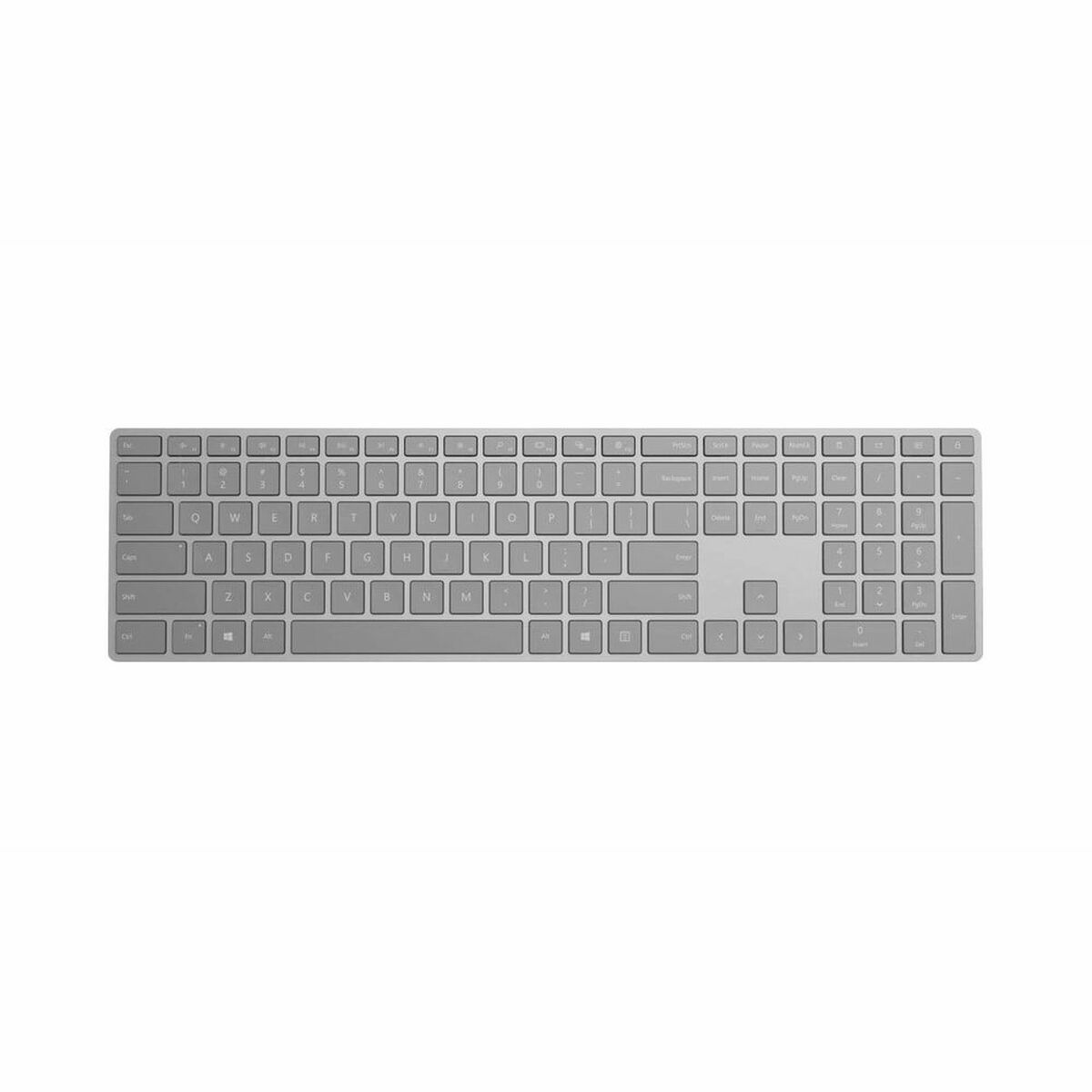 Keyboard Microsoft 3YJ-00012 Spanish Grey Spanish Qwerty, Microsoft, Computing, Accessories, keyboard-microsoft-3yj-00012-spanish-grey-spanish-qwerty, Brand_Microsoft, category-reference-2609, category-reference-2642, category-reference-2646, category-reference-t-19685, category-reference-t-19908, category-reference-t-21353, computers / peripherals, Condition_NEW, office, Price_100 - 200, Teleworking, RiotNook