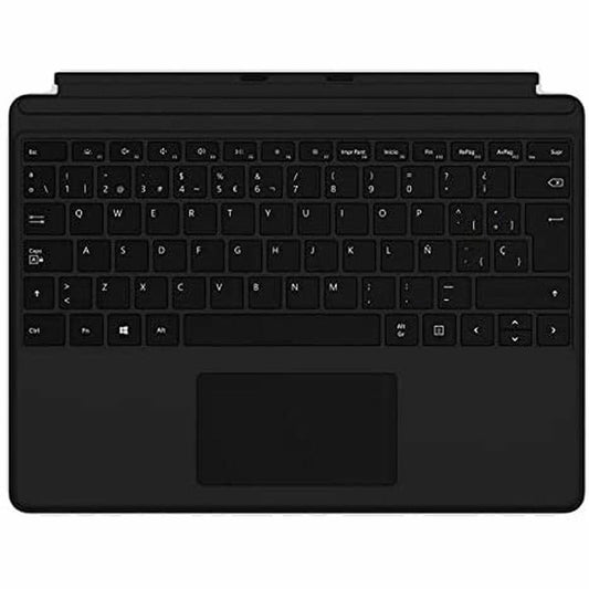 Bluetooth Keyboard with Support for Tablet Microsoft QJX-00012 Black Spanish Spanish Qwerty QWERTY, Microsoft, Computing, Accessories, bluetooth-keyboard-with-support-for-tablet-microsoft-qjx-00012-black-spanish-spanish-qwerty-qwerty, Brand_Microsoft, category-reference-2609, category-reference-2642, category-reference-2646, category-reference-t-19685, category-reference-t-19908, category-reference-t-21345, computers / peripherals, Condition_NEW, office, Price_100 - 200, Teleworking, RiotNook